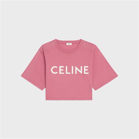 celine pink tee|celine t shirt original.